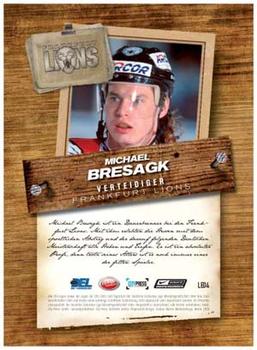 2008-09 Playercards (DEL) - Legends #LE4 Michael Bresagk Back