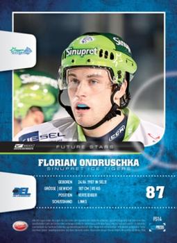 2008-09 Playercards (DEL) - Future Stars #FS14 Florian Ondruschka Back