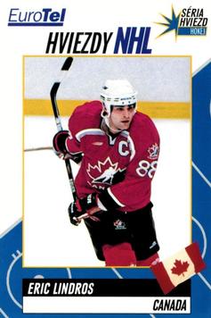 1998-99 EuroTel Hviezdy NHL #NNO Eric Lindros Front