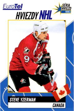 1998-99 EuroTel Hviezdy NHL #NNO Steve Yzerman Front
