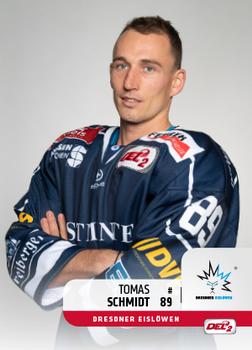 2018-19 Playercards (DEL2) #103 Tomas Schmidt Front