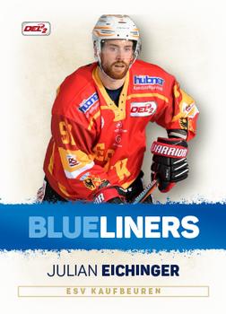 2018-19 Playercards (DEL2) - Blueliners #BL10 Julian Eichinger Front