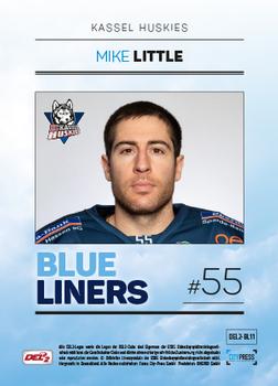 2018-19 Playercards (DEL2) - Blueliners #BL11 Mike Little Back