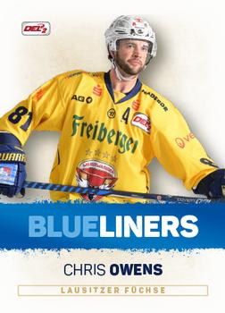2018-19 Playercards (DEL2) - Blueliners #BL14 Chris Owens Front