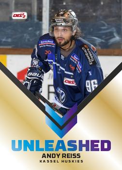 2018-19 Playercards (DEL2) - Unleashed #UN06 Andy Reiss Front