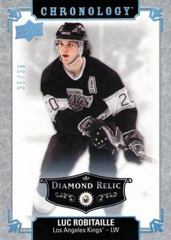 2018-19 Upper Deck Chronology - Diamond Relics #87 Luc Robitaille Front
