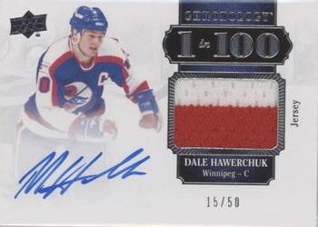 2018-19 Upper Deck Chronology - 1 in 100 #100-DH Dale Hawerchuk Front