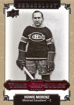 2018-19 Upper Deck Chronology - Time Capsules Rip Cards #TC-36 Howie Morenz Front