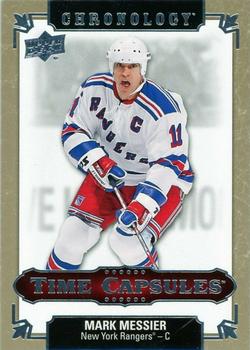 2018-19 Upper Deck Chronology - Time Capsules Rip Cards #TC-44 Mark Messier Front