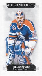 2018-19 Upper Deck Chronology - Time Capsules Canvas Mini Blank Back #M-156 Bill Ranford Front