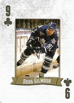 2014 Frameworth Hockey Legends Playing Cards #9♣ Doug Gilmour Front