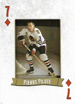 2014 Frameworth Hockey Legends Playing Cards #7♦ Pierre Pilote Front