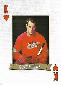 2014 Frameworth Hockey Legends Playing Cards #K♥ Gordie Howe Front