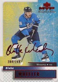 2019-20 Upper Deck MVP - Stanley Cup Edition 20th Anniversary Colors & Contours #11 Blake Wheeler Front