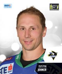 2016-17 Playercards Stickers (EBEL) #85 Dustin Johner Front