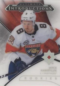 2018-19 Upper Deck Ultimate Collection - Ultimate Introductions #UI-1 Jayce Hawryluk Front
