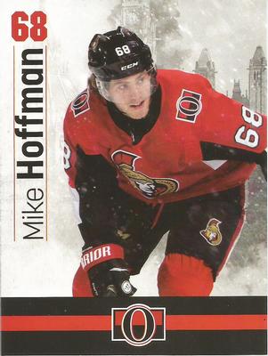 2017-18 Ottawa Senators Fan Pack #NNO Mike Hoffman Front
