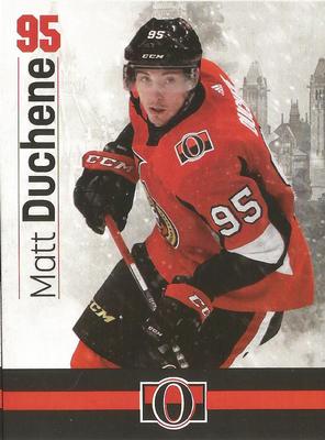 2017-18 Ottawa Senators Fan Pack #NNO Matt Duchene Front