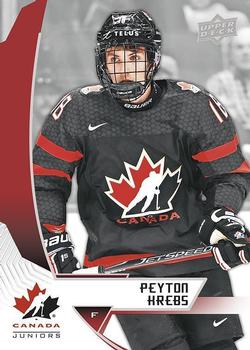 2019 Upper Deck Team Canada Juniors #8 Peyton Krebs Front