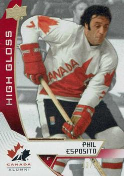 2019 Upper Deck Team Canada Juniors - High Gloss #89 Phil Esposito Front