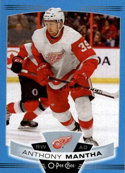 2019-20 O-Pee-Chee - Blue Border #95 Anthony Mantha Front