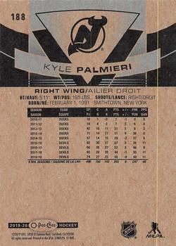 2019-20 O-Pee-Chee - Blue Border #188 Kyle Palmieri Back