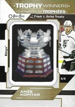 2019-20 O-Pee-Chee - Trophy Patches #P-16 Anze Kopitar Front