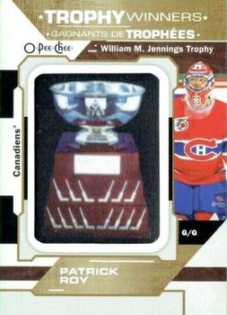 2019-20 O-Pee-Chee - Trophy Patches #P-23 Patrick Roy Front
