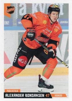 2019-20 Cardset Finland Series 1 #075 Alexander Bonsaksen Front