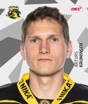 2019-20 Playercards Stickers (DEL) #189 Arturs Kruminsch Front