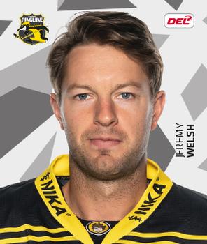 2019-20 Playercards Stickers (DEL) #193 Jeremy Welsh Front