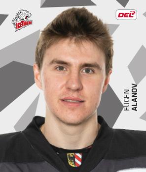 2019-20 Playercards Stickers (DEL) #289 Eugen Alanov Front