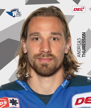 2019-20 Playercards Stickers (DEL) #308 Andreas Thuresson Front