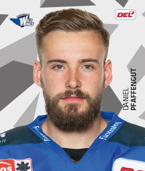 2019-20 Playercards Stickers (DEL) #312 Daniel Pfaffengut Front