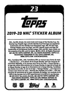 2019-20 Topps NHL Sticker Collection #23 Carl Soderberg Back