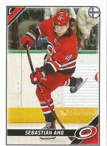 2019-20 Topps NHL Sticker Collection #100 Sebastian Aho Front
