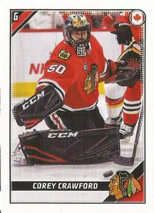 2019-20 Topps NHL Sticker Collection #114 Corey Crawford Front