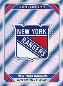 2019-20 Topps NHL Sticker Collection #324 New York Rangers Logo Front