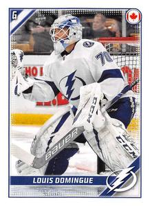 2019-20 Topps NHL Sticker Collection #438 Louis Domingue Front