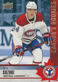 2020 Upper Deck National Hockey Card Day Canada #CAN-1 Nick Suzuki Front