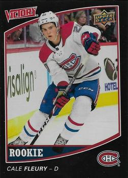 2020 Upper Deck National Hockey Card Day Canada - Victory Black Rookies #V-18 Cale Fleury Front