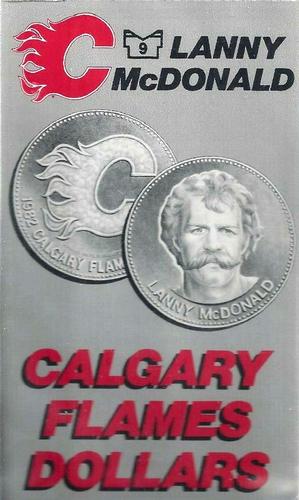 1983 Calgary Flames Dollars #1 Lanny McDonald Front