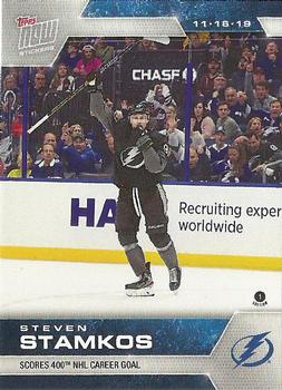 2019-20 Topps Now NHL Stickers #59 Steven Stamkos Front