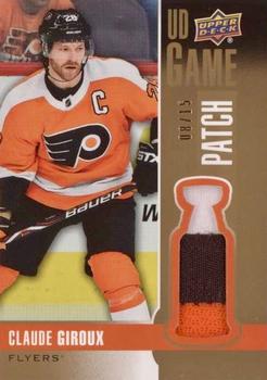 2019-20 Upper Deck - UD Game Patch #GJ-CG Claude Giroux Front