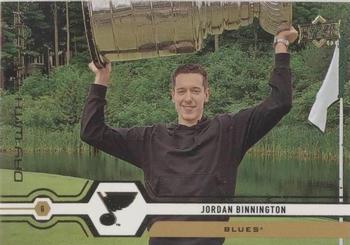 2019-20 Upper Deck - Day with the Cup #DC-4 Jordan Binnington Front