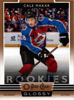 2019-20 Upper Deck - 2019-20 O-Pee-Chee Glossy Rookies Copper #R-1 Cale Makar Front