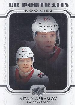 2019-20 Upper Deck - UD Portraits #P-42 Vitaly Abramov Front
