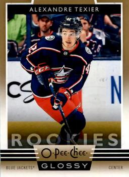 2019-20 Upper Deck - 2019-20 O-Pee-Chee Glossy Rookies Gold #R-7 Alexandre Texier Front