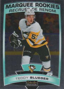2019-20 O-Pee-Chee Platinum #156 Teddy Blueger Front