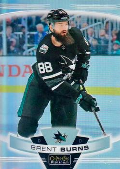 2019-20 O-Pee-Chee Platinum #53 Brent Burns Front